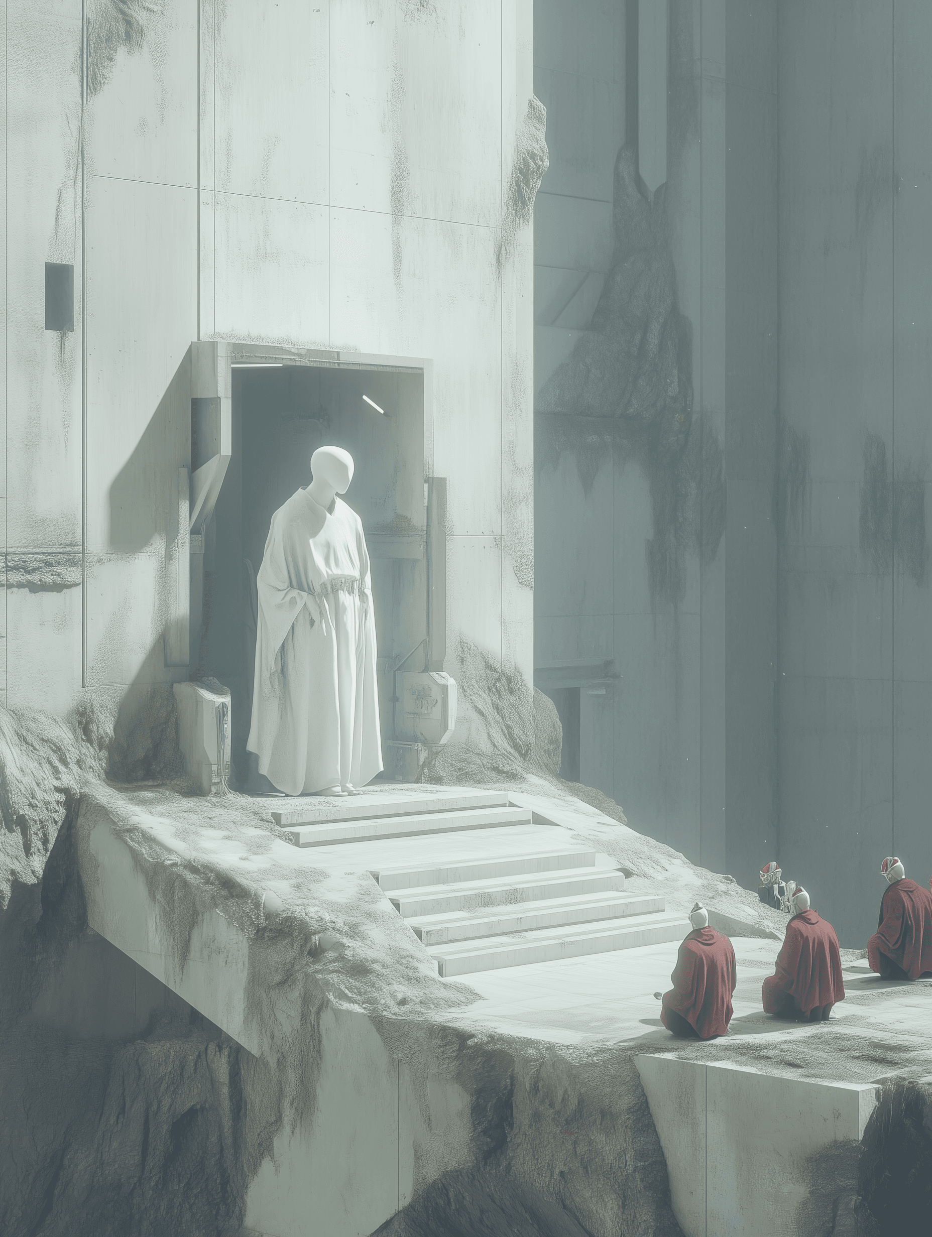 A_statue_of_an_albino_woman_with_no_face_in_white_cl_595ff20c-1c80-44e3-b47e-7cc820cc0d9b A_statue_of_an_albino_woman_with_no_face_in_white_cl_595ff20c-1c80-44e3-b47e-7cc820cc0d9b