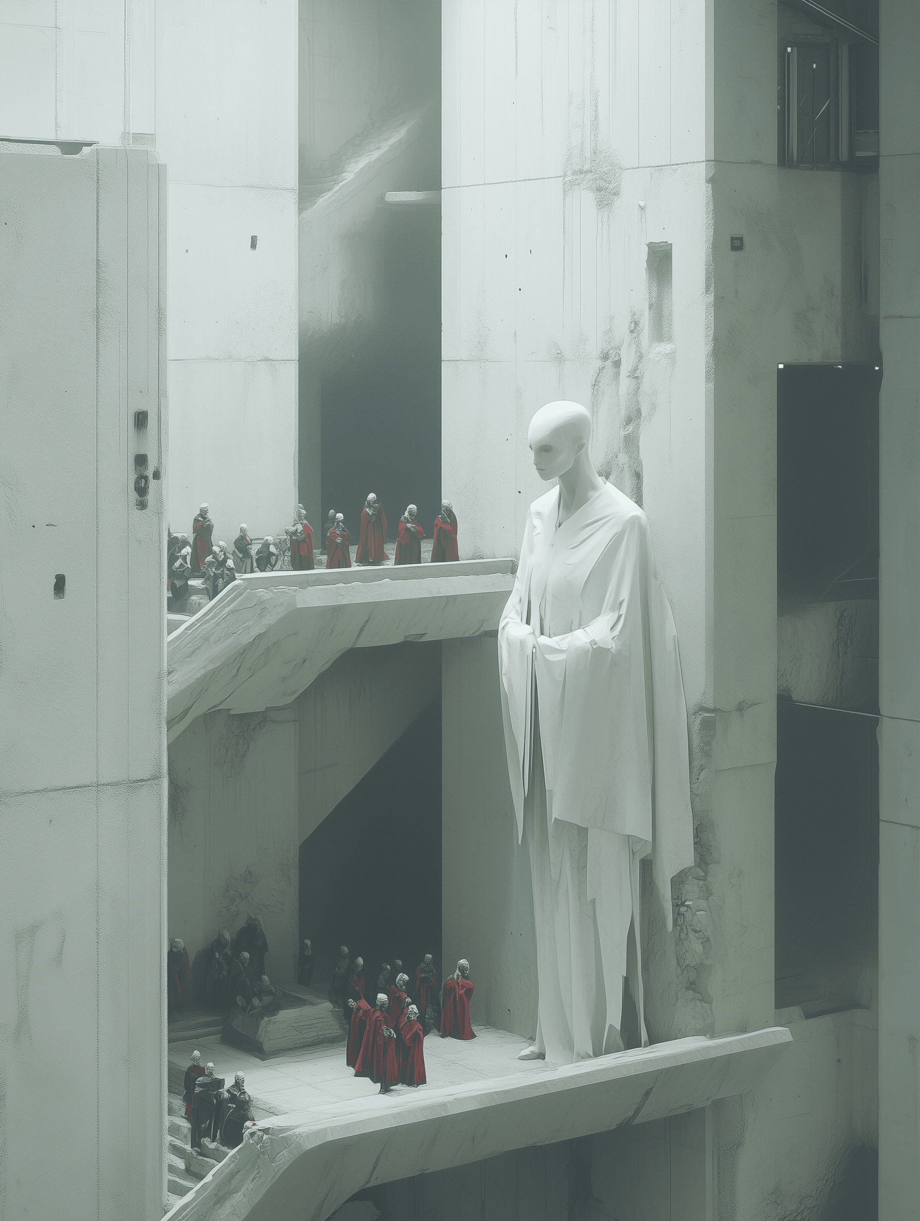 A_statue_of_an_albino_woman_with_no_face_in_white_cl_8e1a72c9-3474-46ae-a99b-b6d137bc290b A_statue_of_an_albino_woman_with_no_face_in_white_cl_8e1a72c9-3474-46ae-a99b-b6d137bc290b